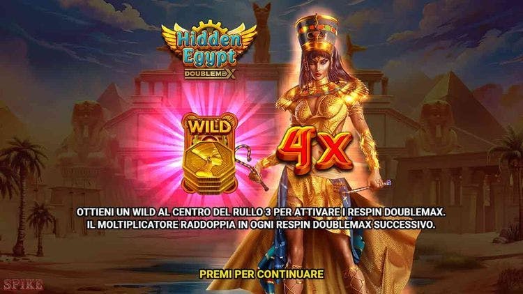 Hidden Egypt DoubleMax Slot Gratis