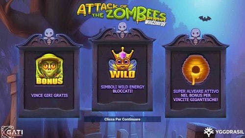 Attack Of The Zombees WildEnergy Slot Gratis