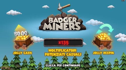 Badger Miners Slot Gratis