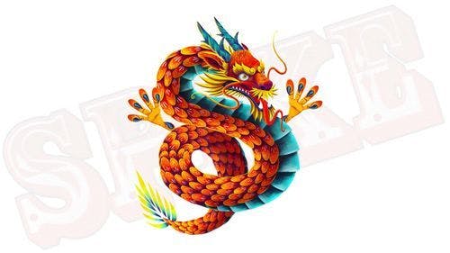 Floating Dragon - Dragon Boat Festival Hold & Spin Slot Symbol