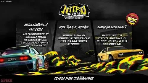 Nitro Nights Slot Funzioni Speciali