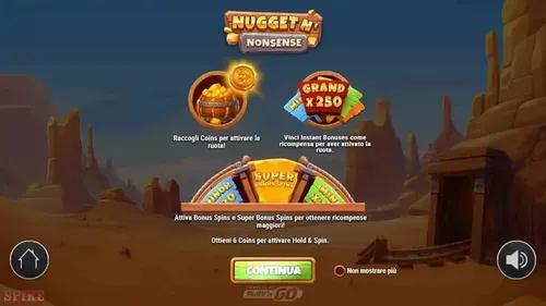 Nugget N' Nonsense Slot Funzioni Speciali