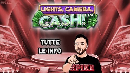 Lights, Camera, Cash! Nuova Slot