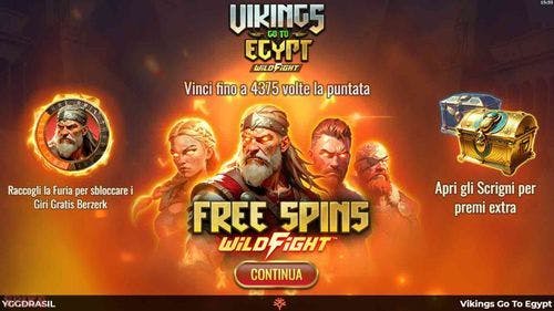Vikings Go To Egypt Wild Fight Slot Gratis
