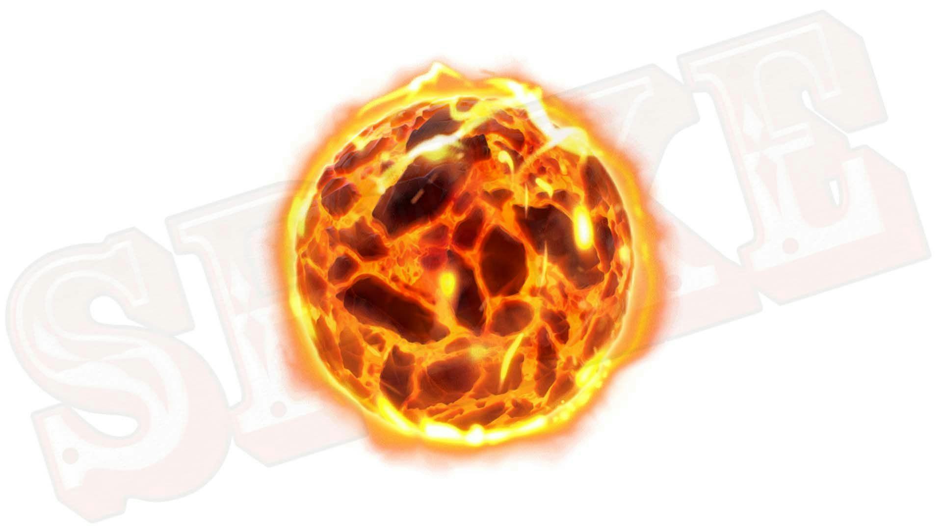 8 Balls Of Fire Slot Simbolo Palla Di Fuoco