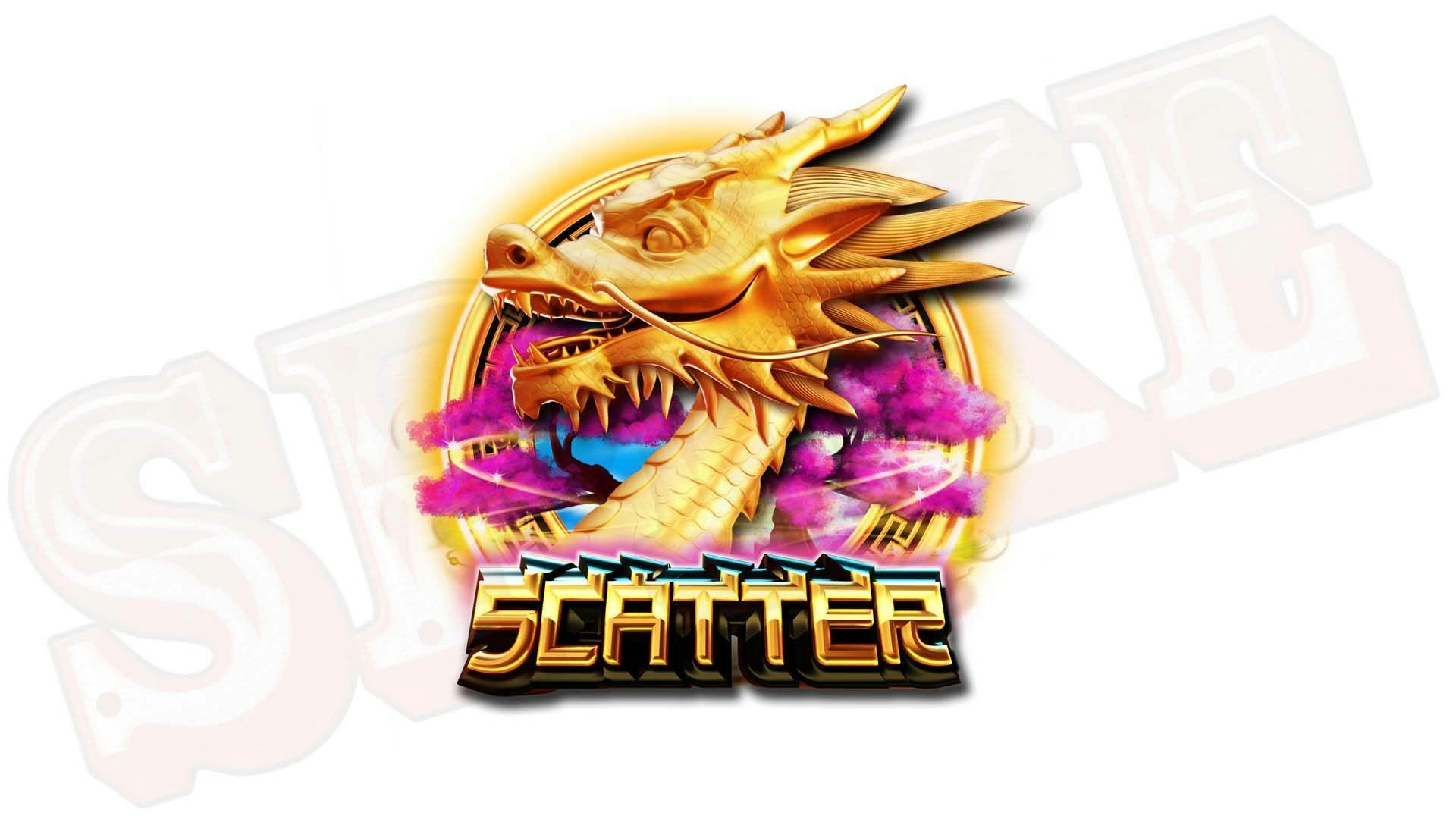 8 Golden Dragon Challenge Slot Simbolo Scatter