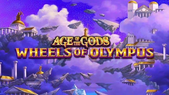 Age of the Gods Wheels of Olympus Slot Machine Online Free Game Play