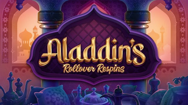 Aladdin's Rollover Respins Slot Machine Online Free Game Play