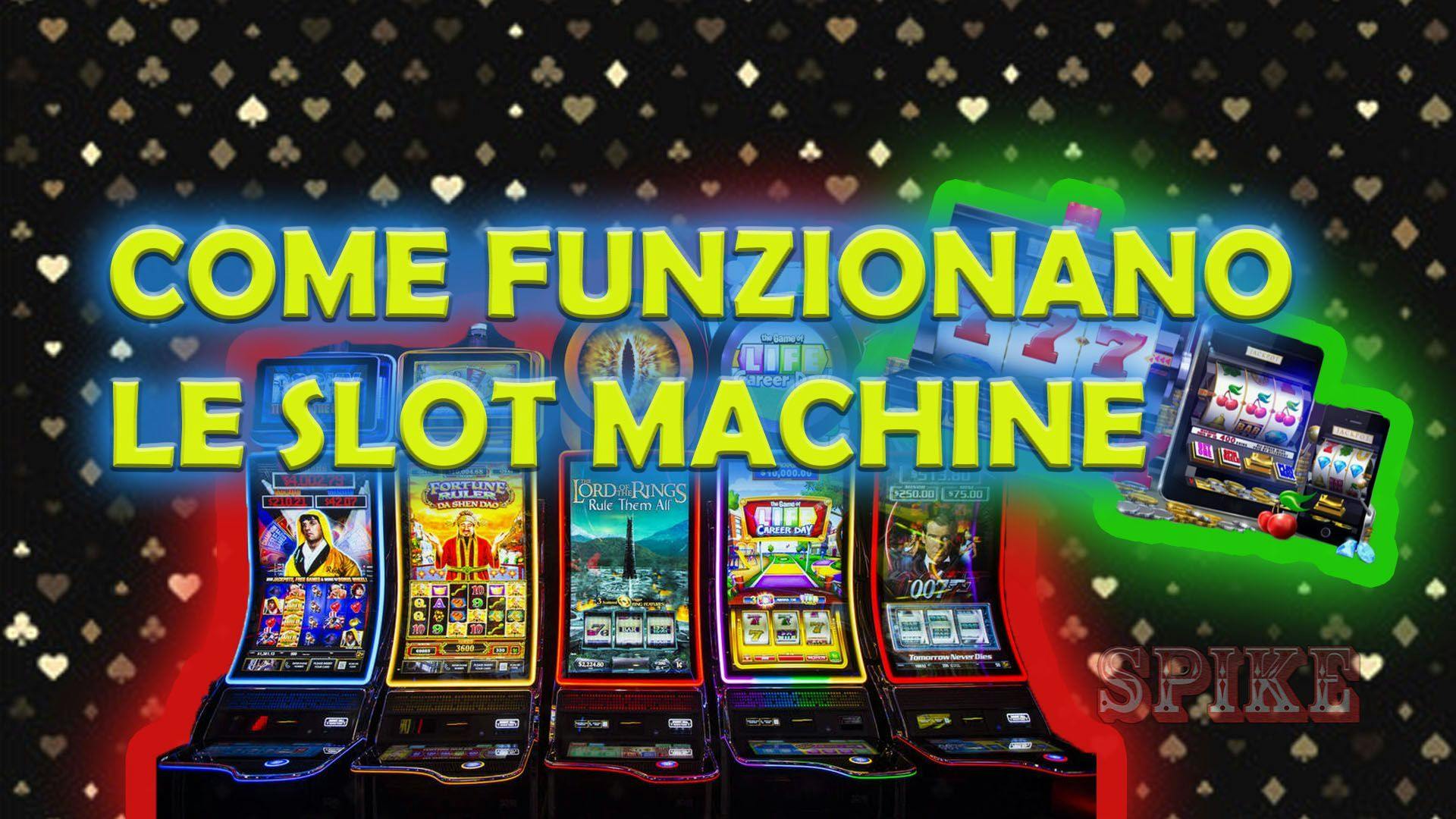 Logo Articolo Come Funzionano Le Slot Machine