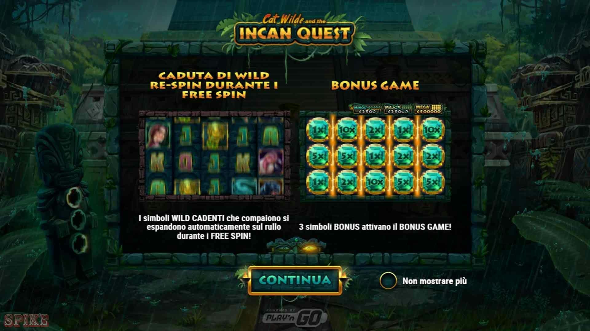 Cat Wilde And The Incan Quest Slot Gratis
