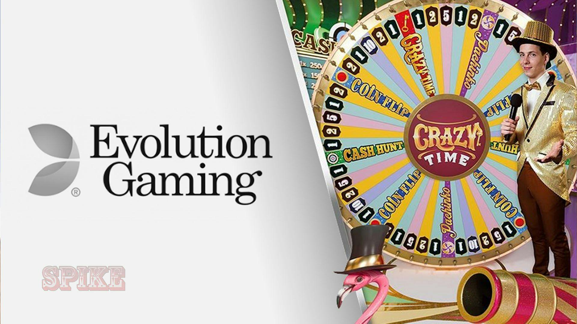Crazy Time Evolution Gaming Guide Logo