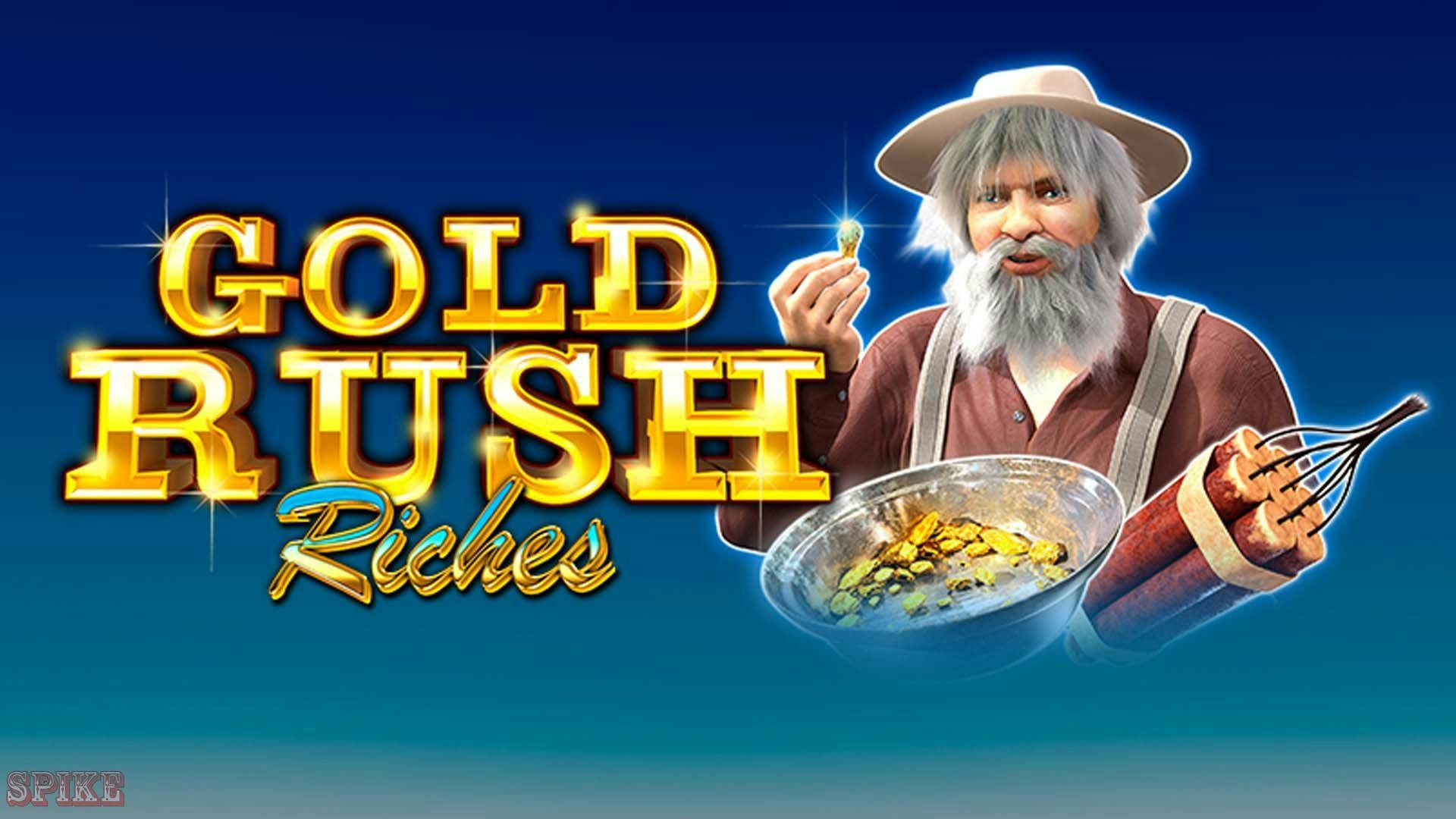 Gold Rush Riches Slot Gratis Logo