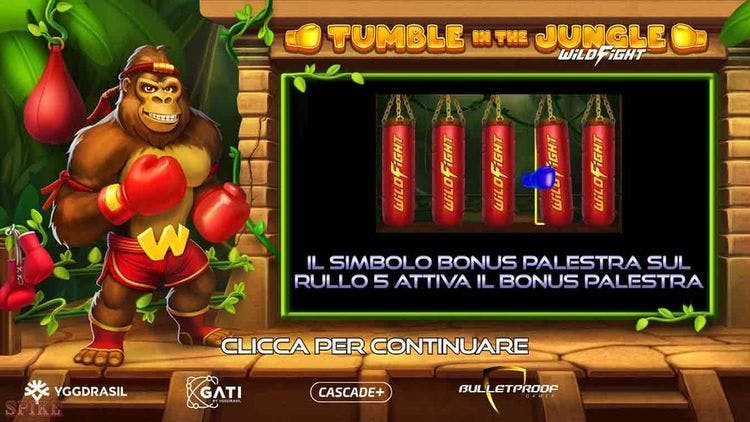 Tumble In The Jungle WildFight Slot Gratis