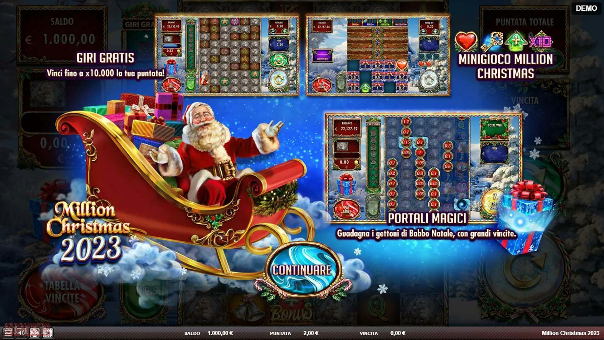 Million Christmas 2023 Slot Gratis