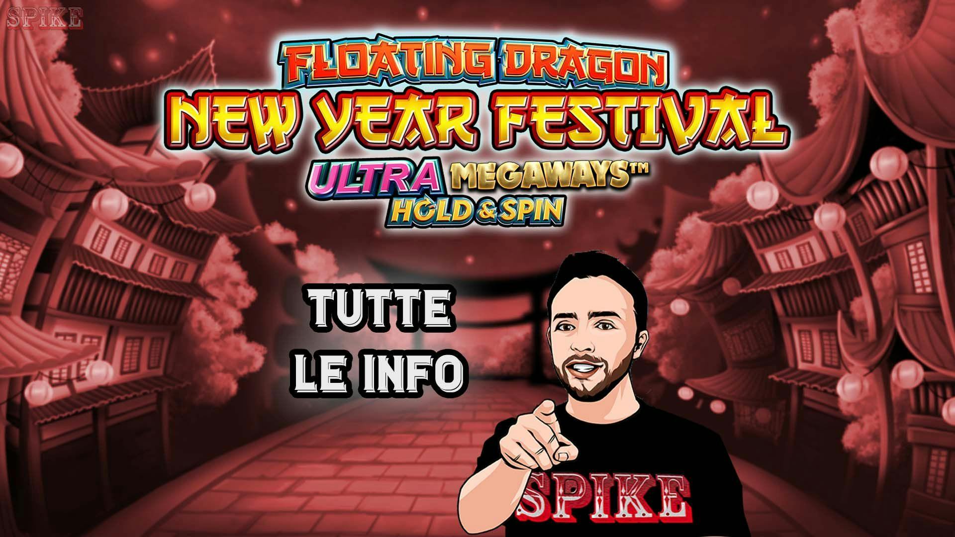 Floating Dragon New Year Festival Ultra Megaways Hold & Spin Slot