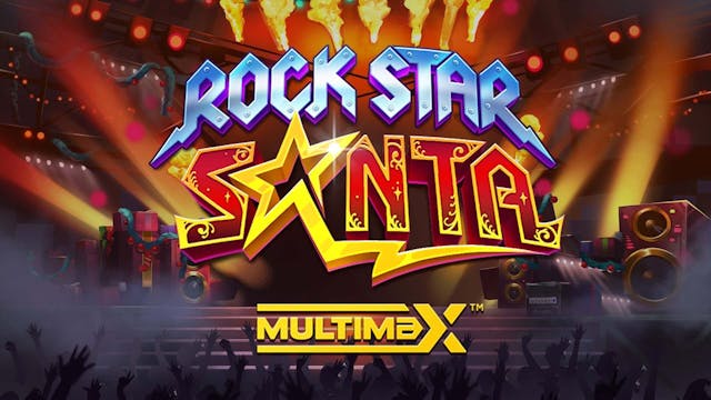 Rock Star Santa MultiMax Slot Machine Online Free Game Play