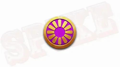3 Blades & Blessings Slot Simbolo Scatter Moneta Viola