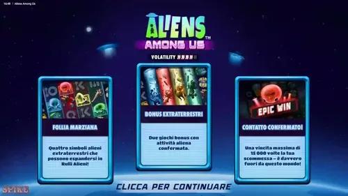 Aliens Among Us Slot Funzioni Speciali