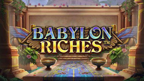 Babylon Riches Slot Machine Online Free Game Play