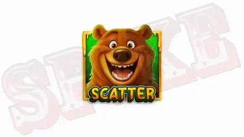 Bear Crazy Slot Simbolo Scatter