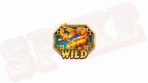 Blazing Dragon Fortunes Slot Simbolo Wild