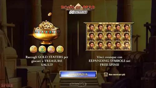 Book Of Dead GO Collect Slot Funzioni Speciali
