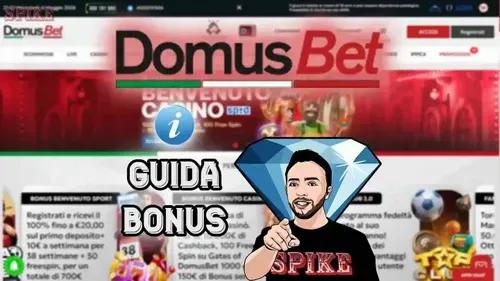 DomusBet Bonus Recensione