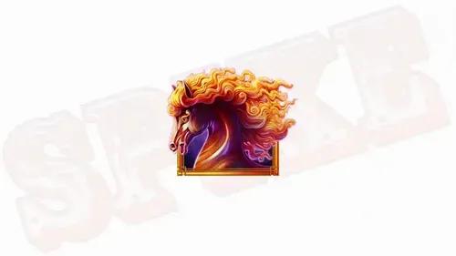 Floating Dragon Wild Horses Slot Simbolo Wild