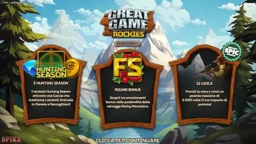 Great Game Rockies Slot Funzioni Speciali