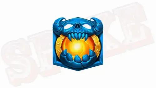 Hell Butcher Slot Simbolo Scatter Blu