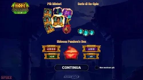 Hope Unleashed Fortune Rises Slot Funzioni Speciali