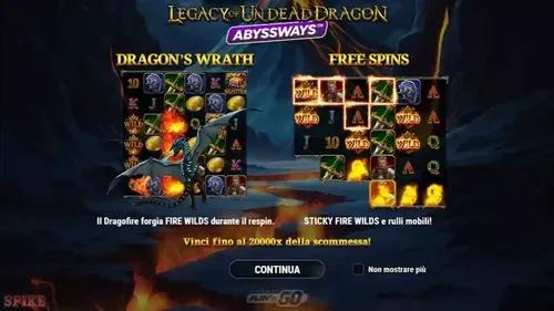 Legacy Of Undead Dragon Abyssways Slot Funzioni Speciali
