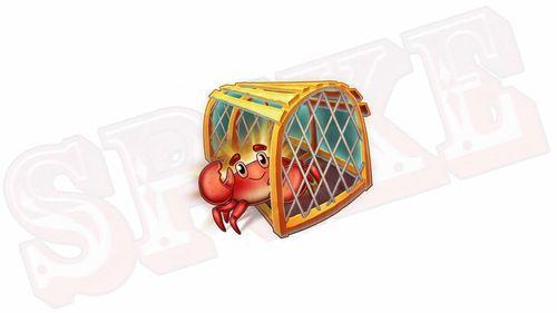 Lobster Bob’s Sea Food & Win It Slot Simbolo Granchio