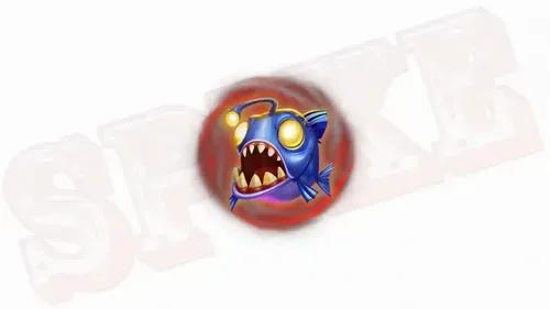 Megadon Triple Threat Slot Simbolo Scatter Blu