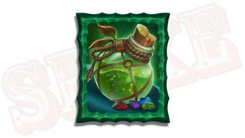Merlin: Journey Of Flame Slot Simbolo Pozione