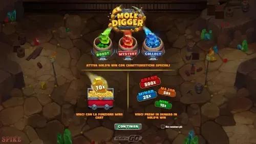 Mole Digger Slot Funzioni Speciali