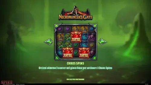 Necromancer's Gate Slot Funzioni Speciali