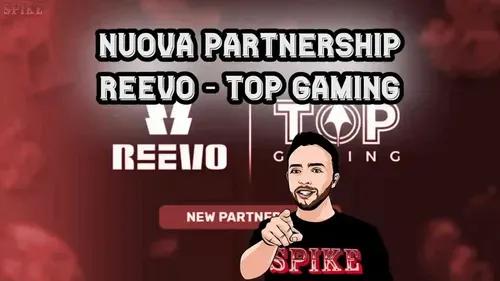 Reevo Top Gaming Nuova Partnership Giugno 2026