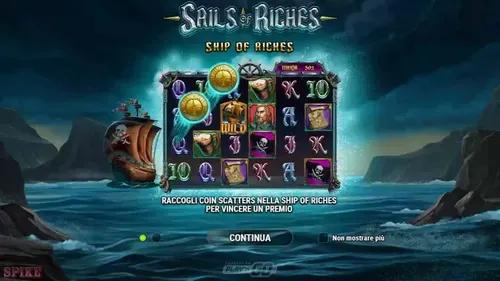Sails Of Riches Slot Funzioni Speciali