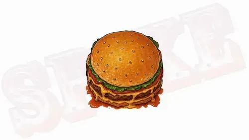 Suck Slot Simbolo Hamburger