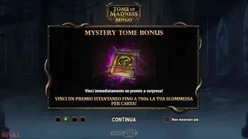 Tome Of Madness Bingo Slot Funzioni Speciali