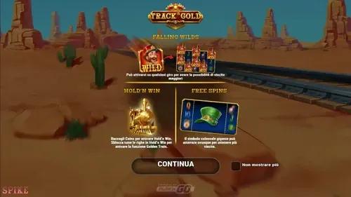Track N' Gold Slot Funzioni Speciali
