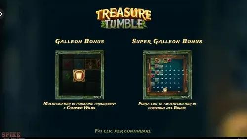 Treasure Tumble Slot Funzioni Speciali