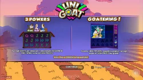 Unigoat Slot Funzioni Speciali