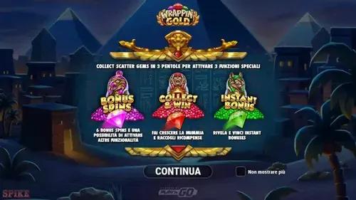 Wrappin' Gold Slot Funzioni Speciali