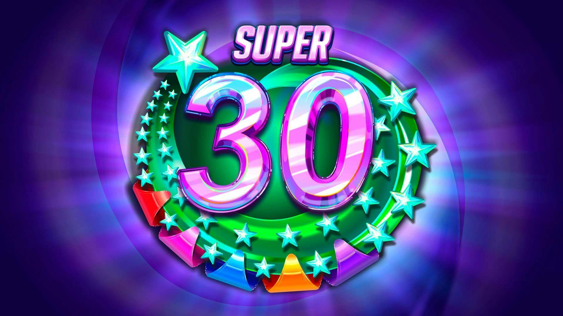 Super 30 Stars Slot Machine Online Free Game Play