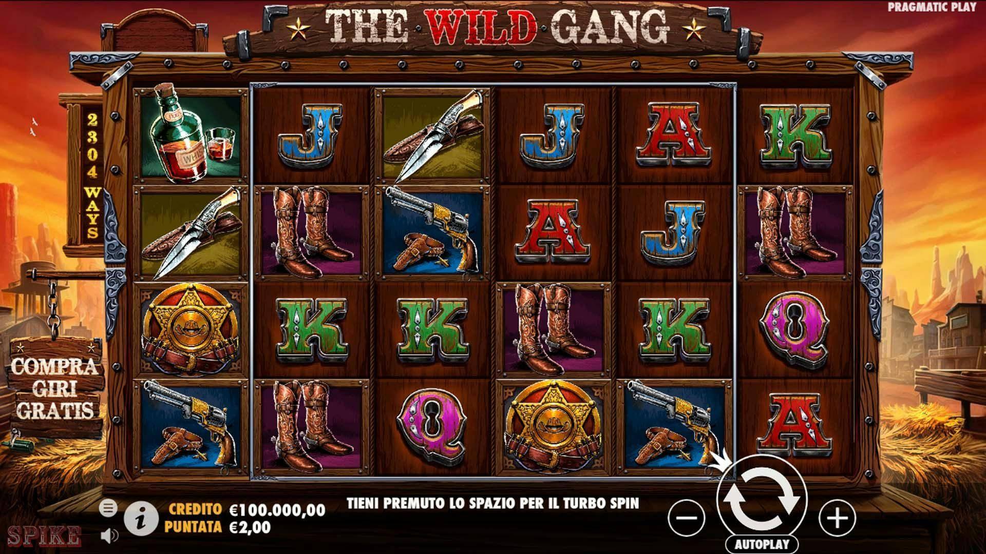 The Wild Gang Slot Gratis