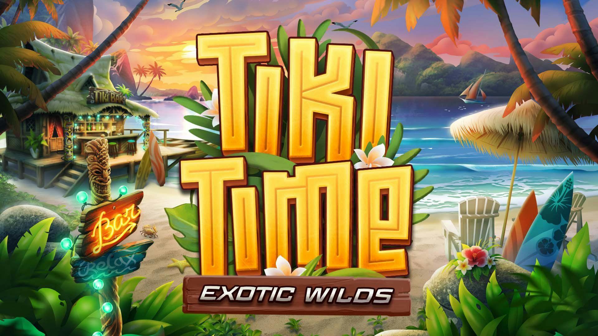 Tiki Time Exotic Wilds Slot Machine Online Free Game Play